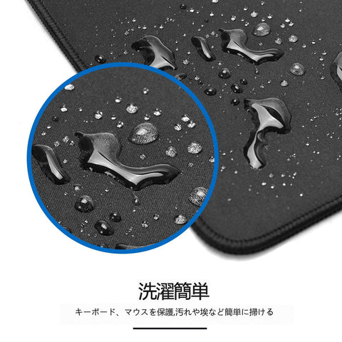 RTGAMING 大型マウスパッド ゲーミング 防水 耐久性良い 大型サイズ 900*400*3mm